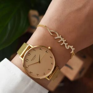 Personalised Arabic Crystal Bracelet