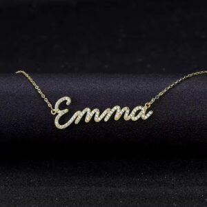 Personalised Crystal Name Necklace