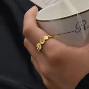 Geometric Rings Stainless Steel Ring