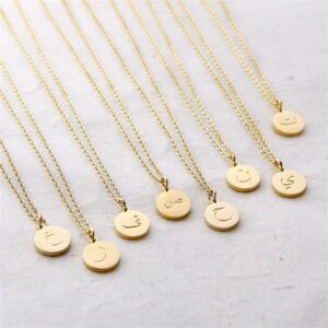 Arabic Initial Necklace