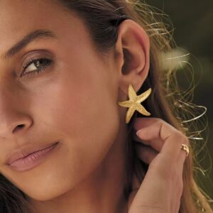 Starfish Treasure Studs