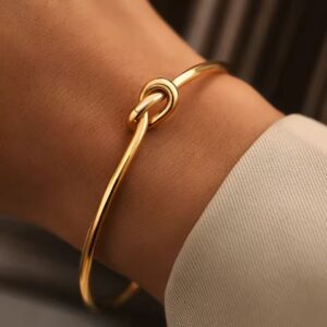 Unisex Woven Twist Bangle