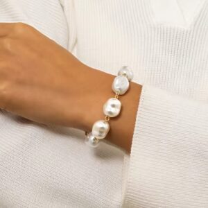 Irregular Baroque Pearl Bracelet