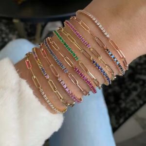 Splicing Chain Bracelet